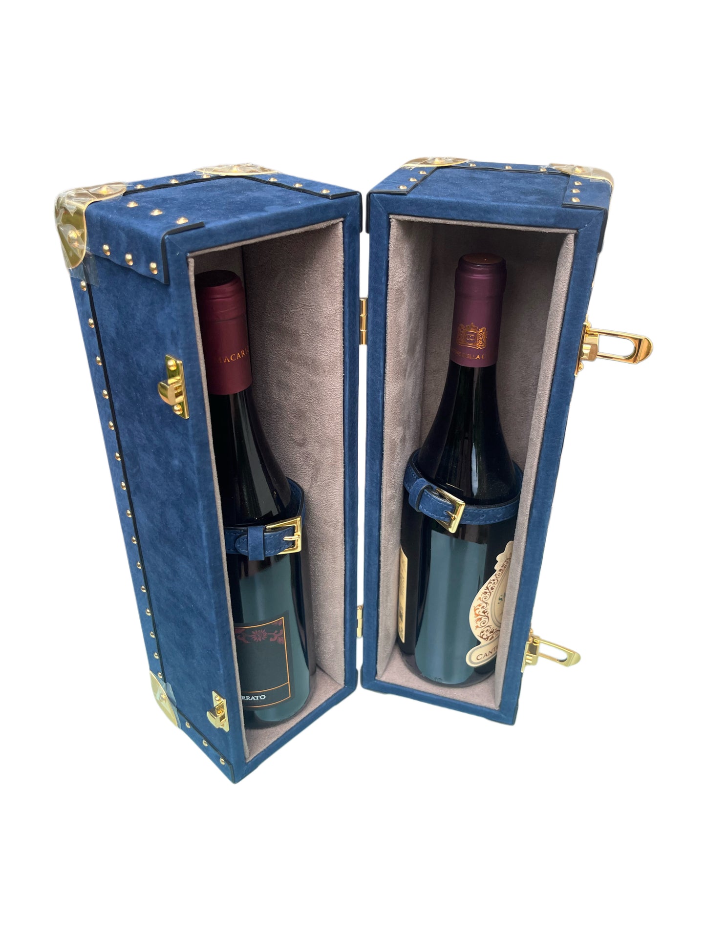 Wine Holder Leather Box