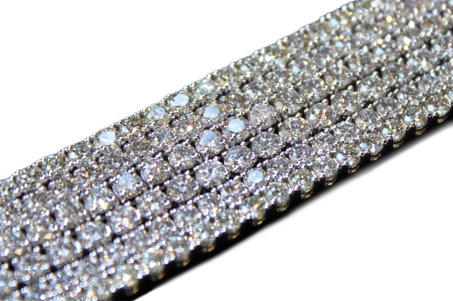 18k White Gold Diamond Bracelet