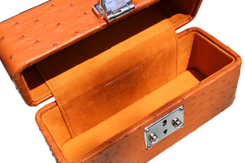 The Mirror Handbag in Ostrich