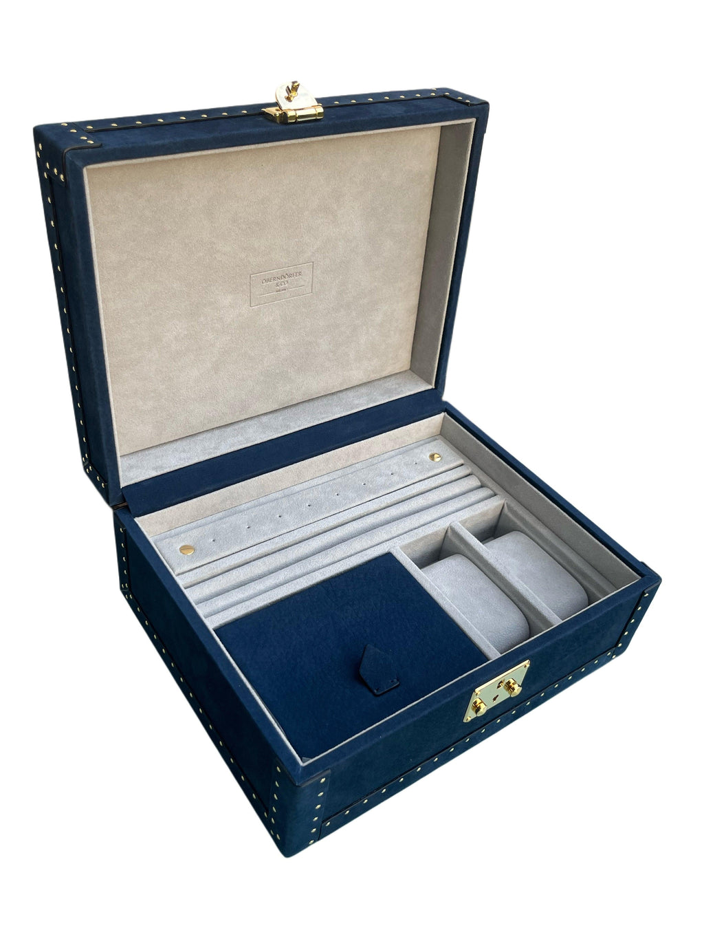 Nabuk Leather Jewelry Box