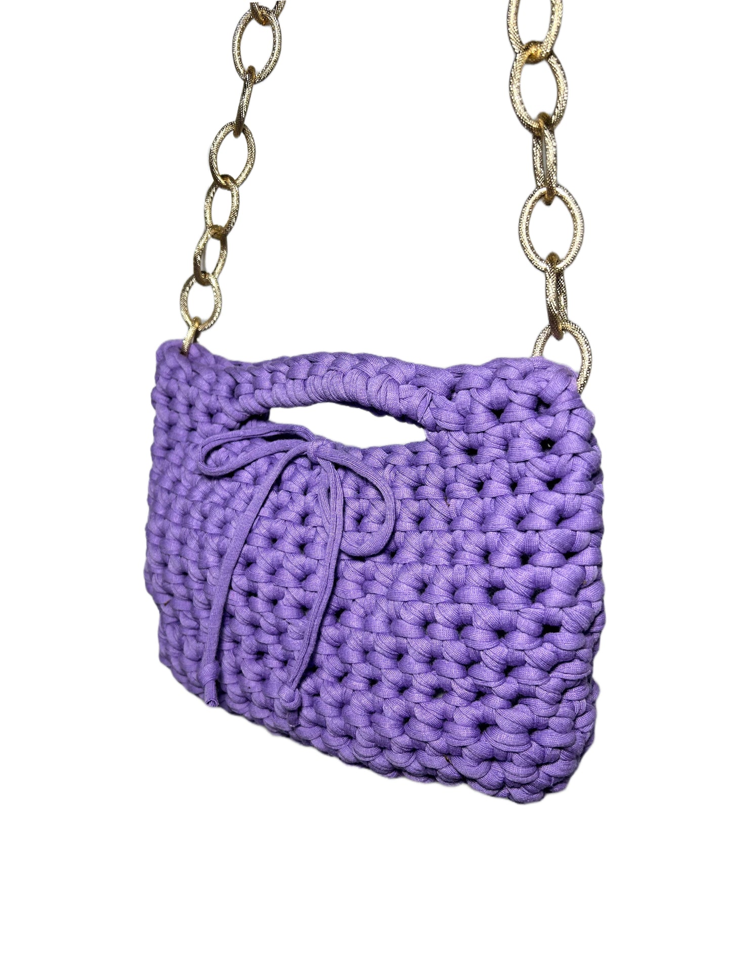 Handcrafted Italian Crochet Handbag