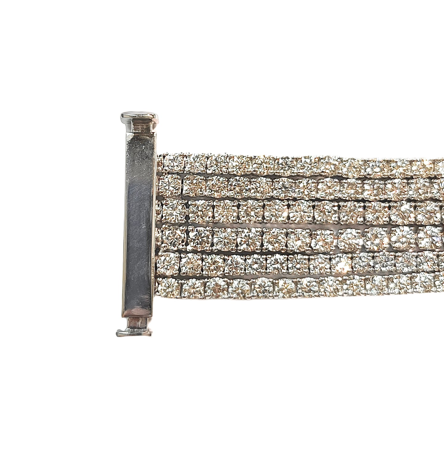 18k White Gold Diamond Bracelet