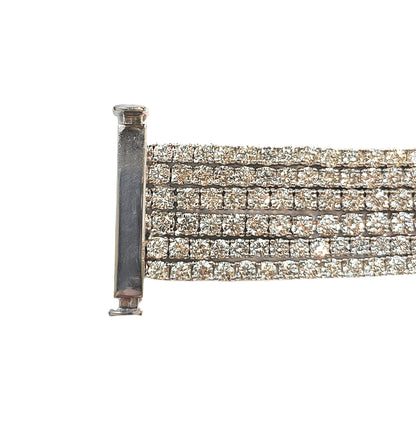 18k White Gold Diamond Bracelet