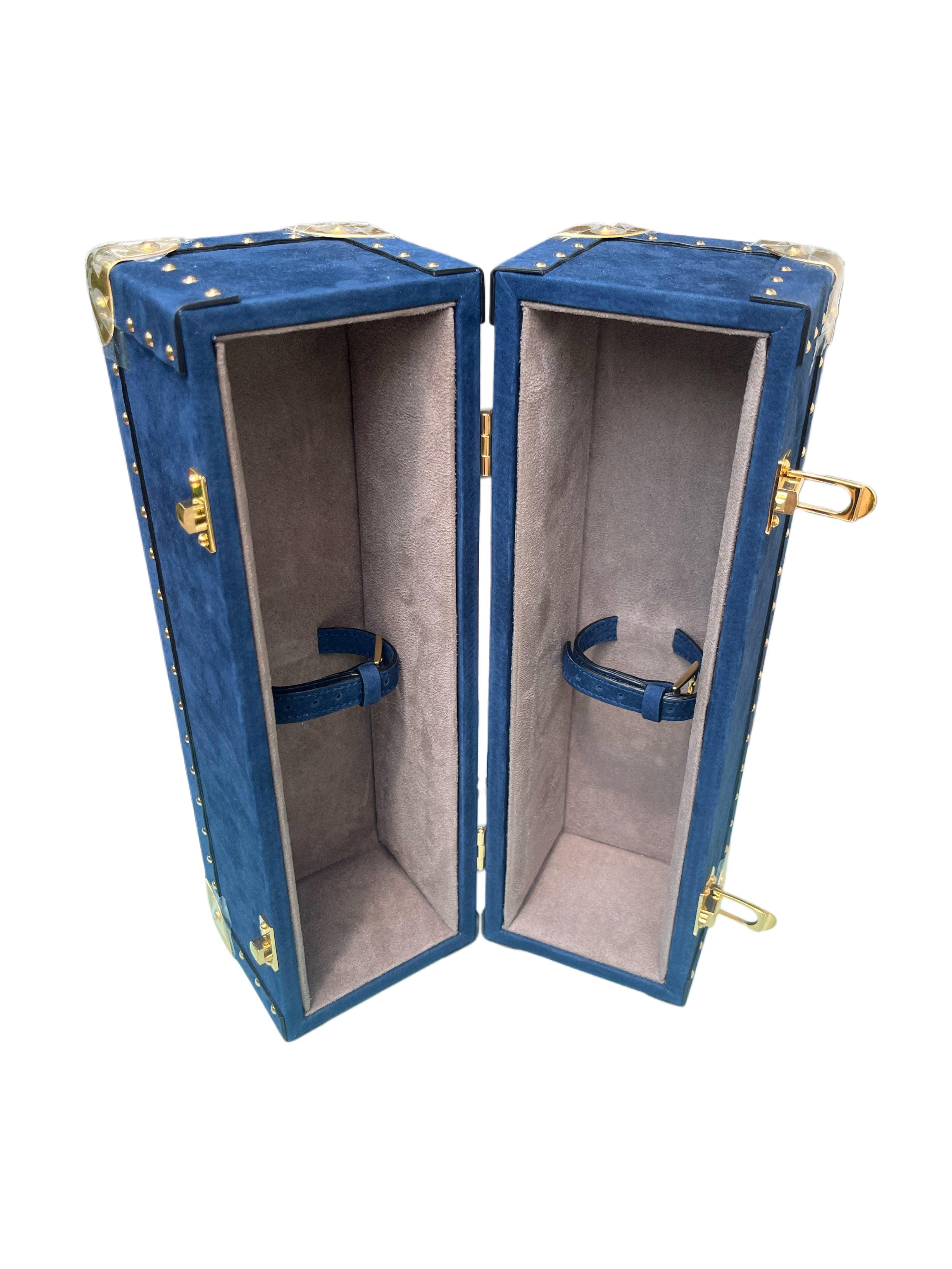 Wine Holder Leather Box