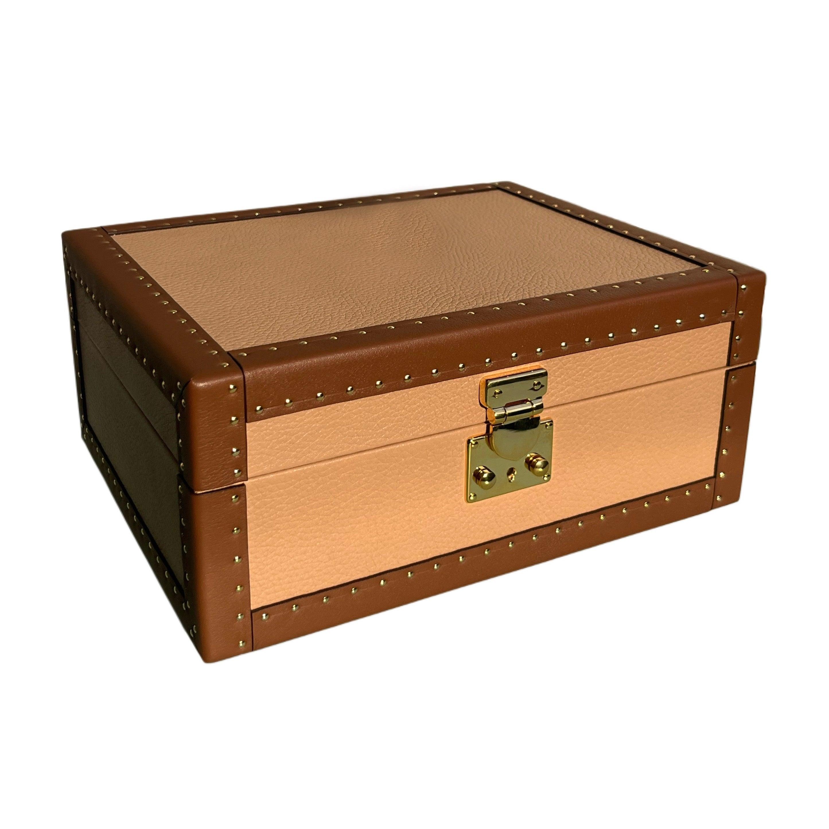 Nabuk Leather Jewelry Box