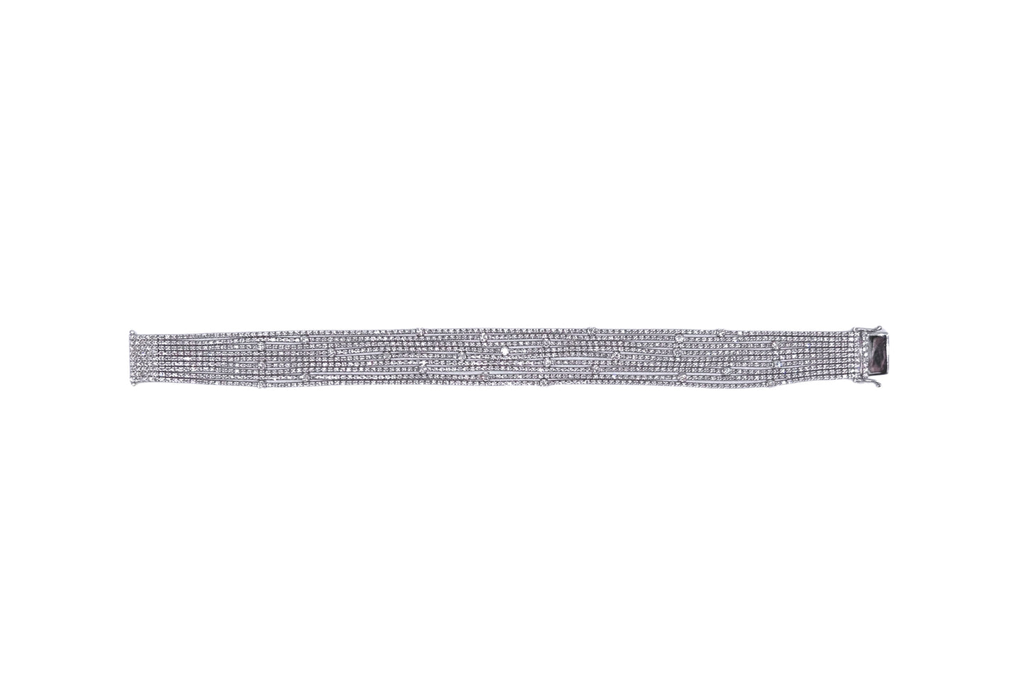 18k White Gold Diamond Bracelet