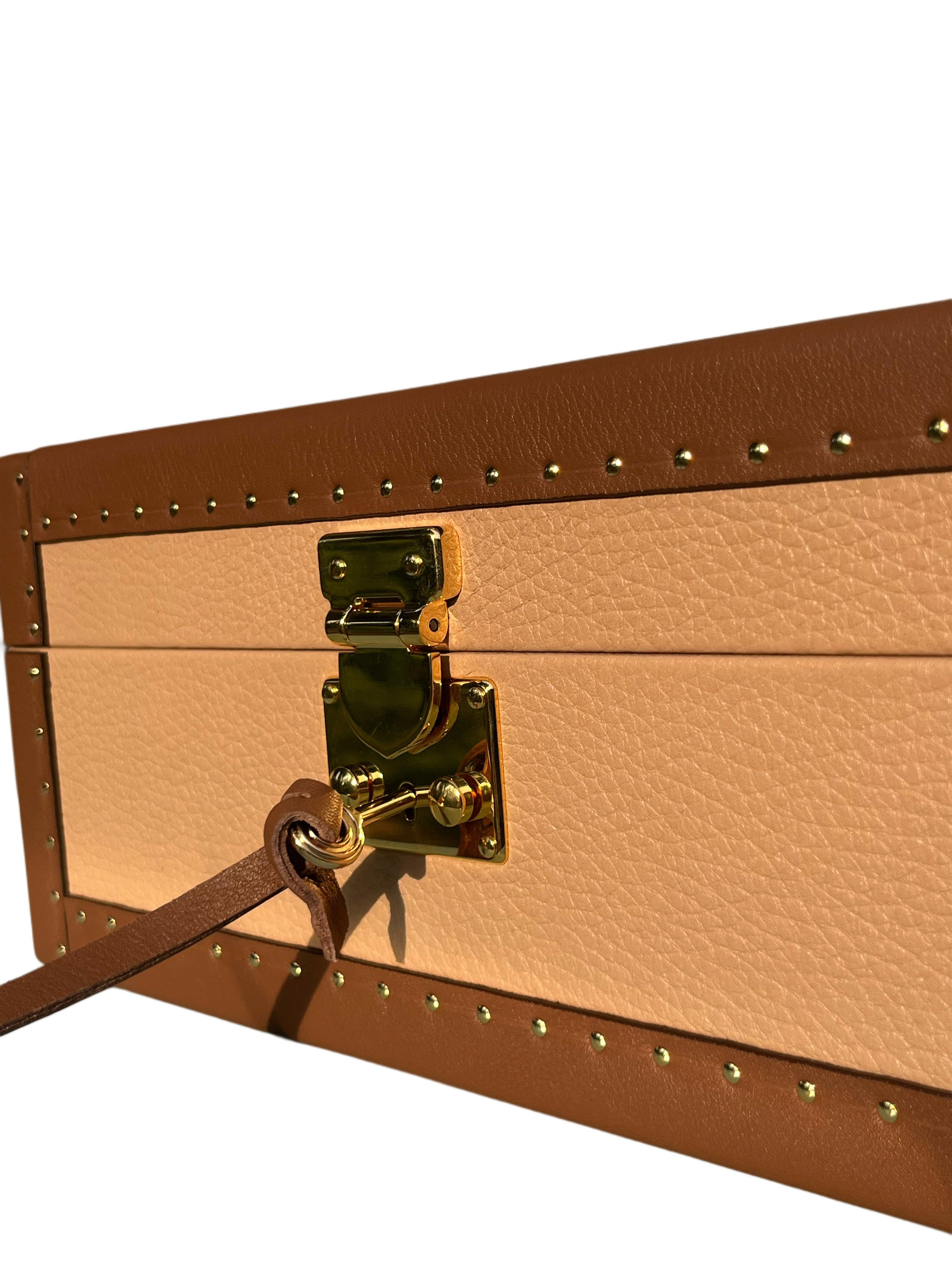 Nabuk Leather Jewelry Box