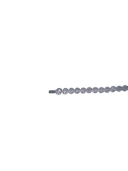 18k White Gold Sphere Bracelet