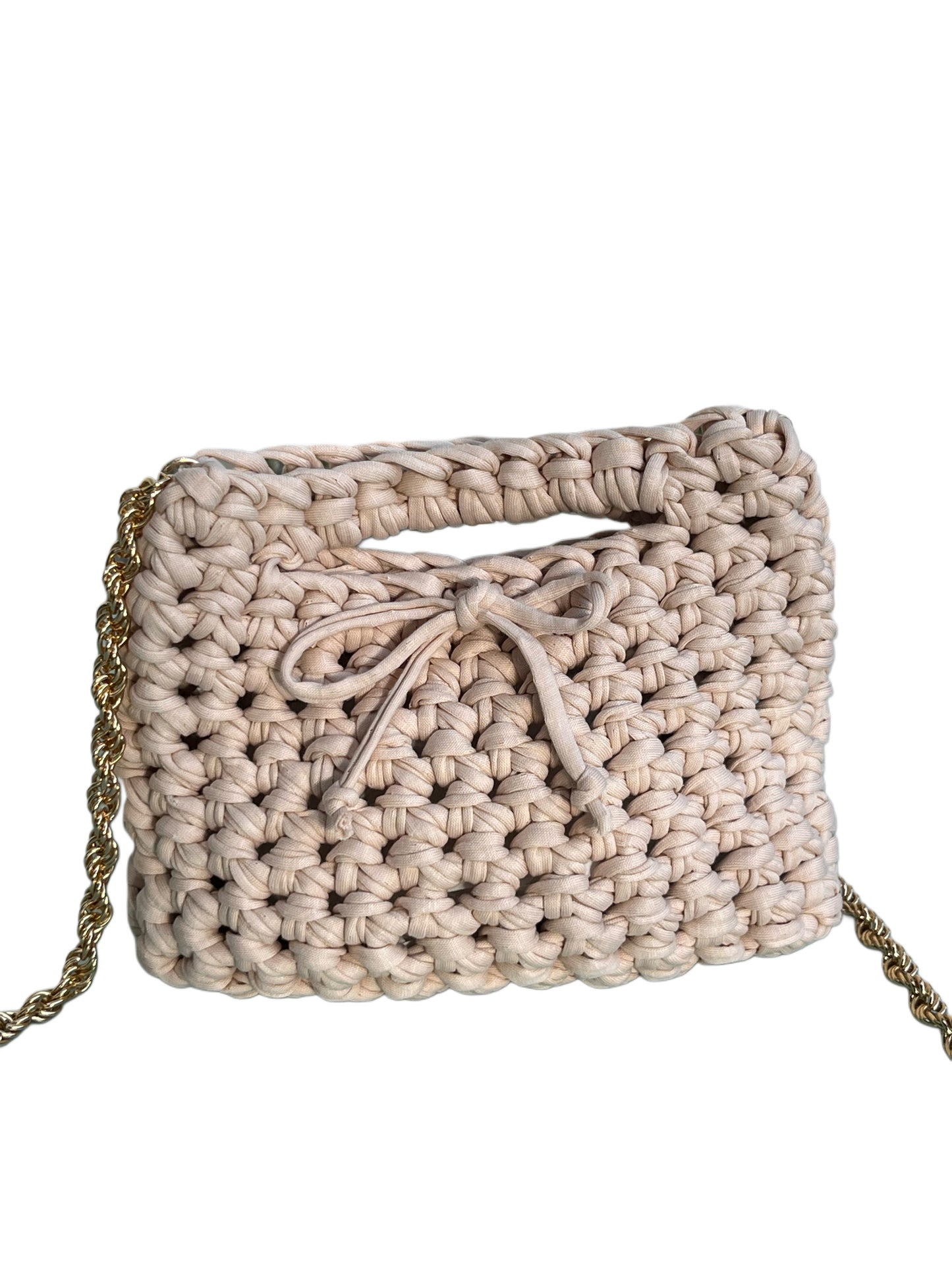 Handcrafted Italian Crochet Handbag