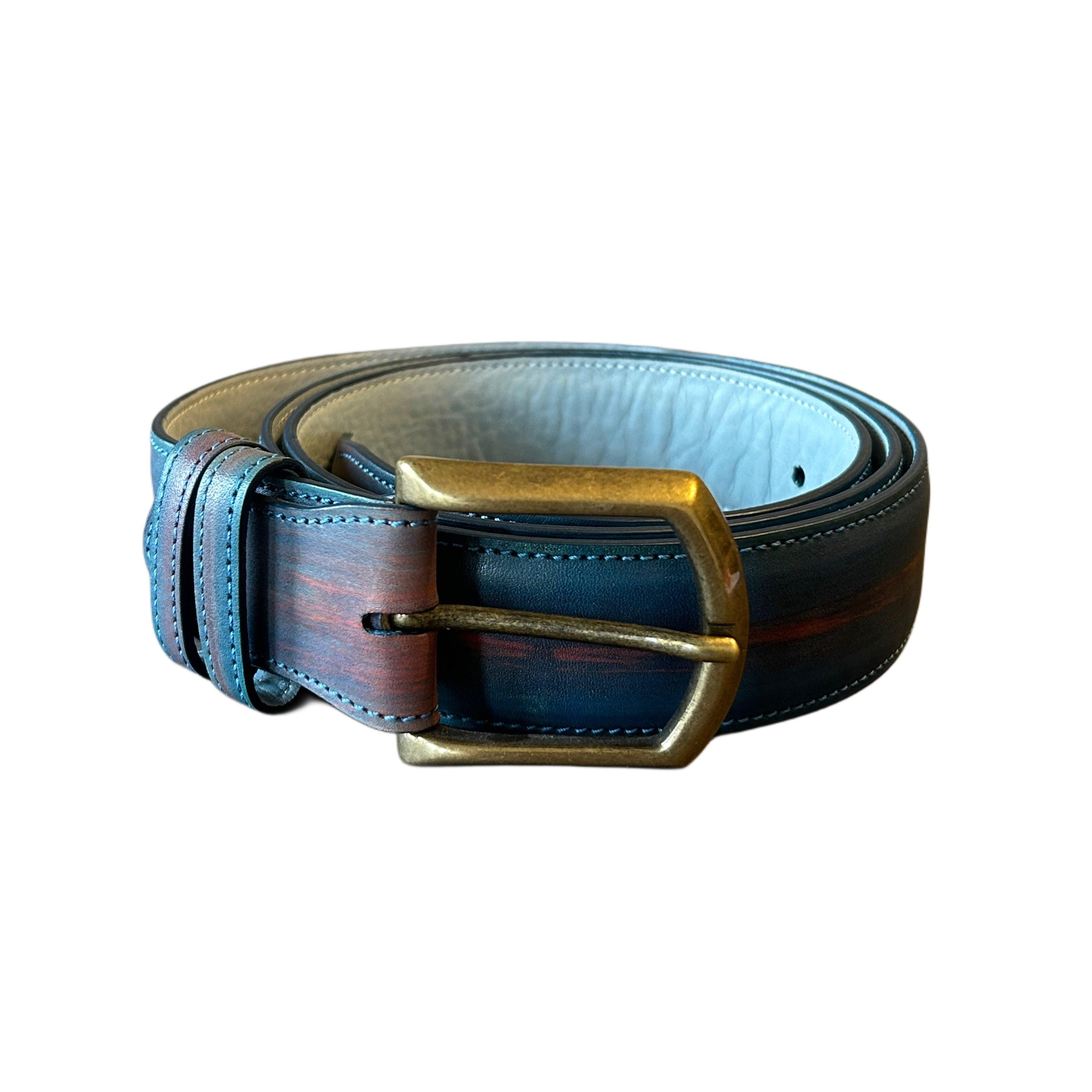 Classic Leather Belt- Handpainted