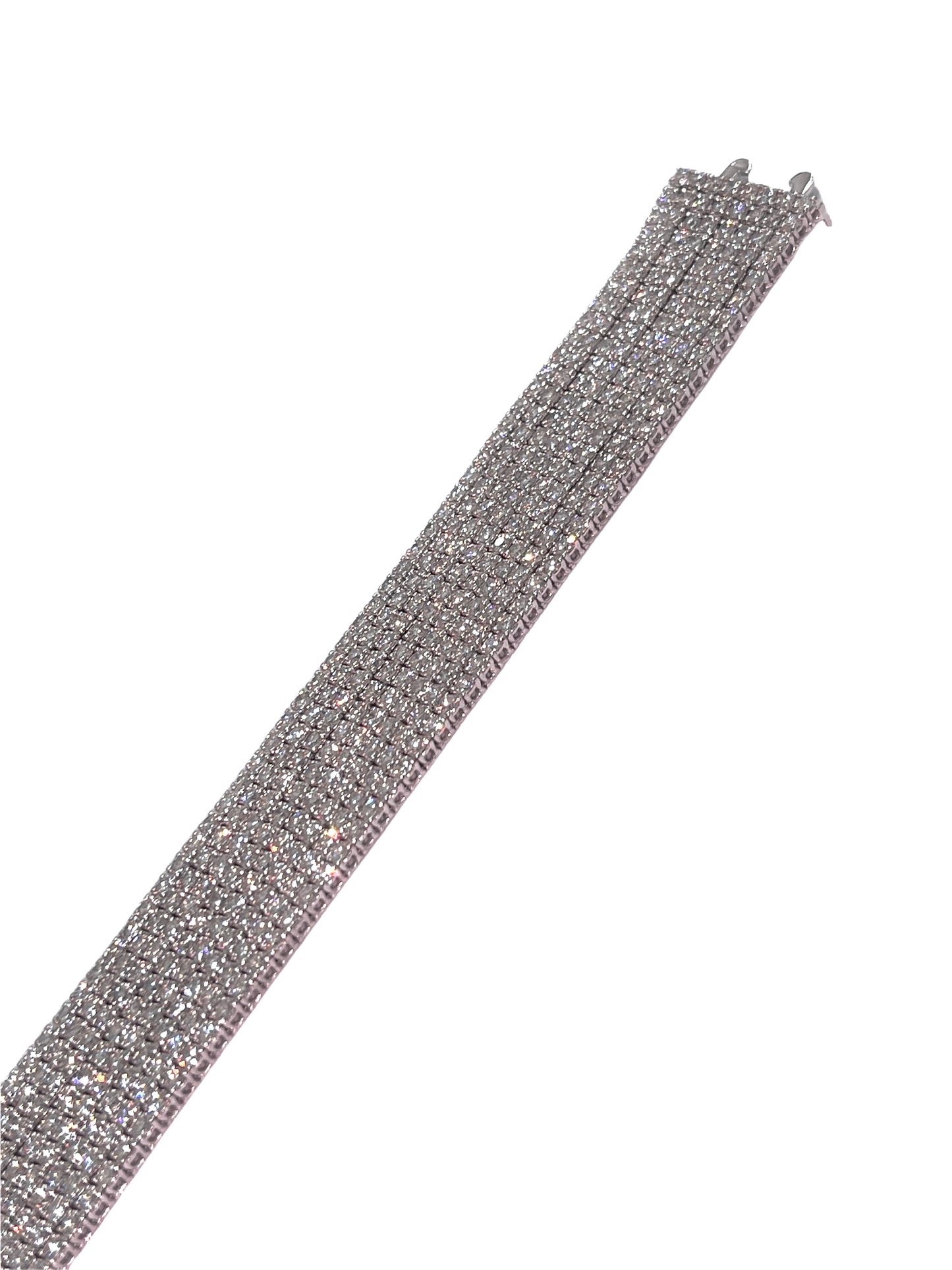 Armband aus 18 Karat Weißgold mit VVS-Diamant