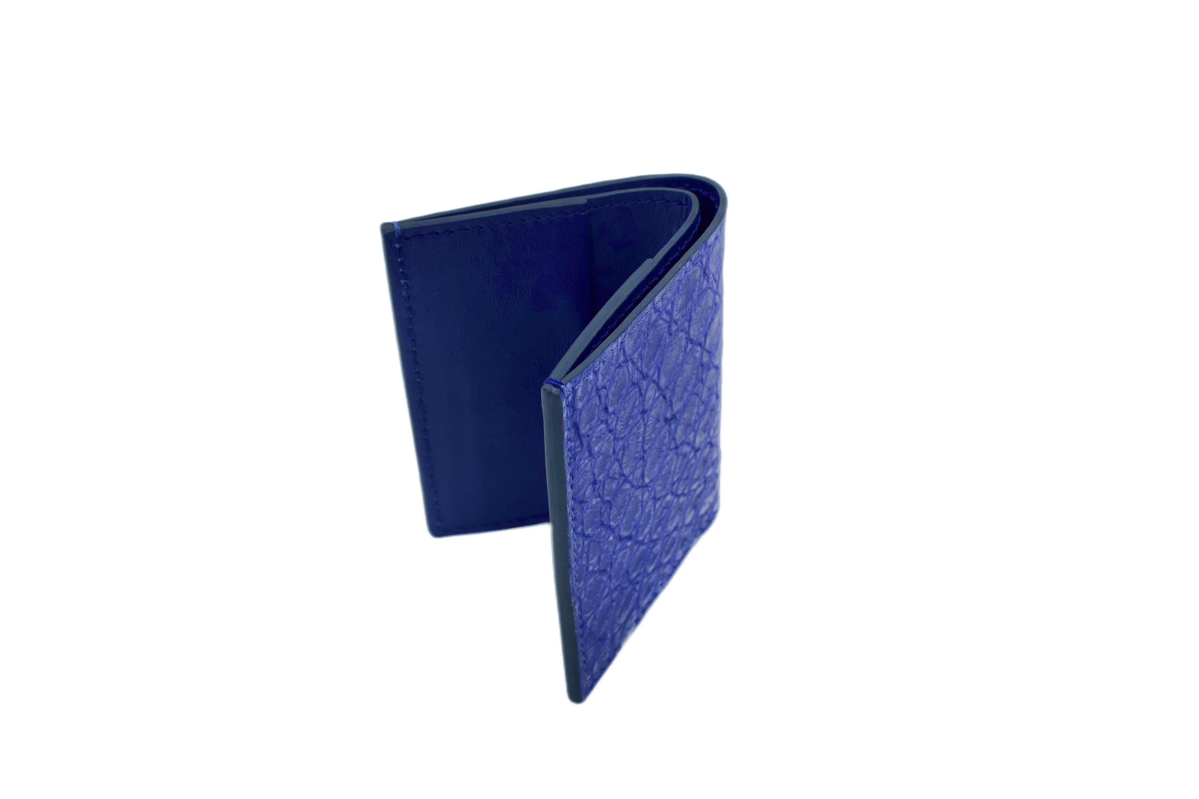 Blue Alligator Wallet