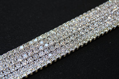 18k White Gold Diamond Bracelet